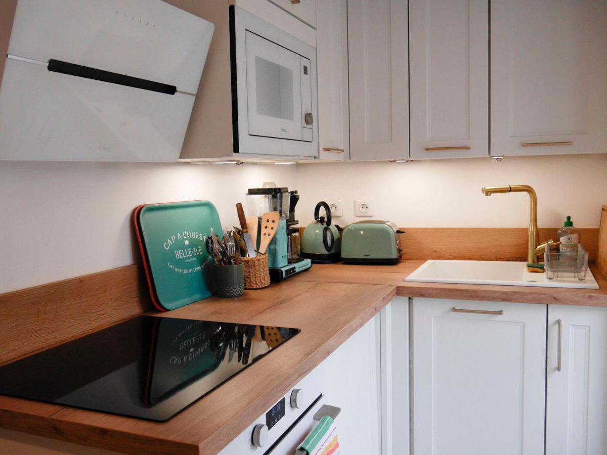 Appartement Refait A Neuf, Coeur De Ville, Proche Plage, Animaux Acceptes - Fr-1-418-230 Le Palais Ngoại thất bức ảnh